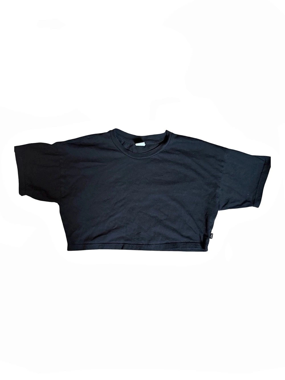 Tna Women'Small Black Cropped Tee Size Small